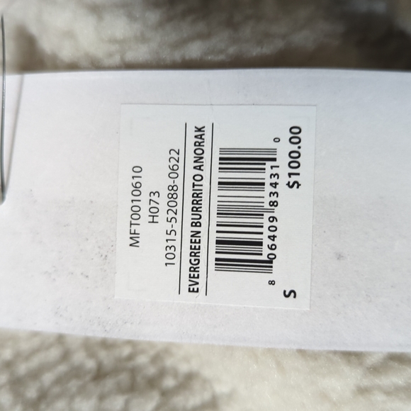 Hurley Men's Evergreen Burrito Anorak - Picture 7 of 7